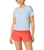 Asics Icon Ss Top футболка для бега женская голубая - 1