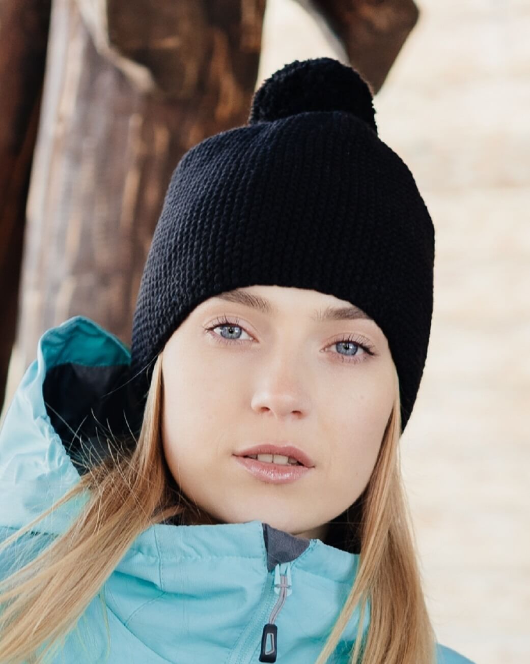 Лыжная шапка Nordski Knit унисекс черная - 5