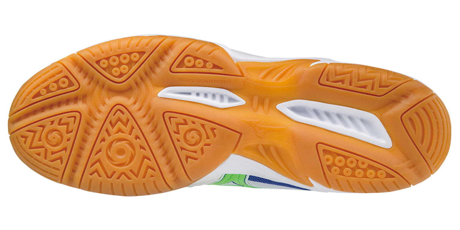 Mizuno Cyclone Speed мужские кроссовки для волейбола синие-белые - 2