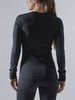 Craft Fuseknit Comfort термобелье рубашка женская black - 3