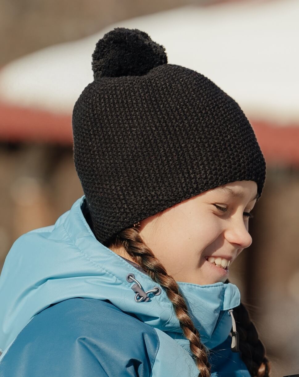 Лыжная шапка Nordski Knit унисекс черная - 9