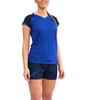 Asics Volleyball Cap Sleeve Set  женская волейбольная форма синяя - 1