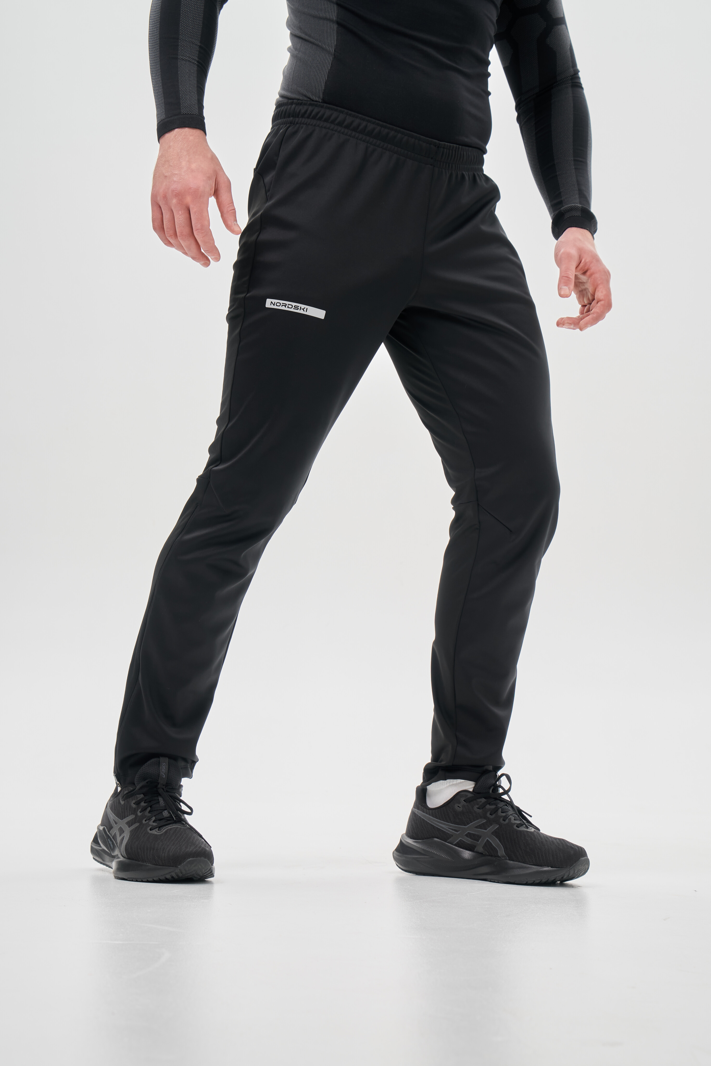 Мужской тренировочный лыжный костюм Nordski Core saphire-black - 16