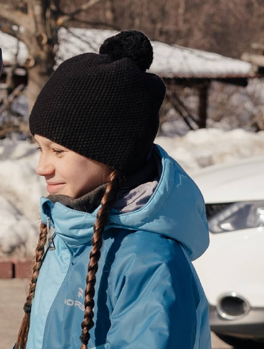 Лыжная шапка Nordski Knit унисекс черная - 11