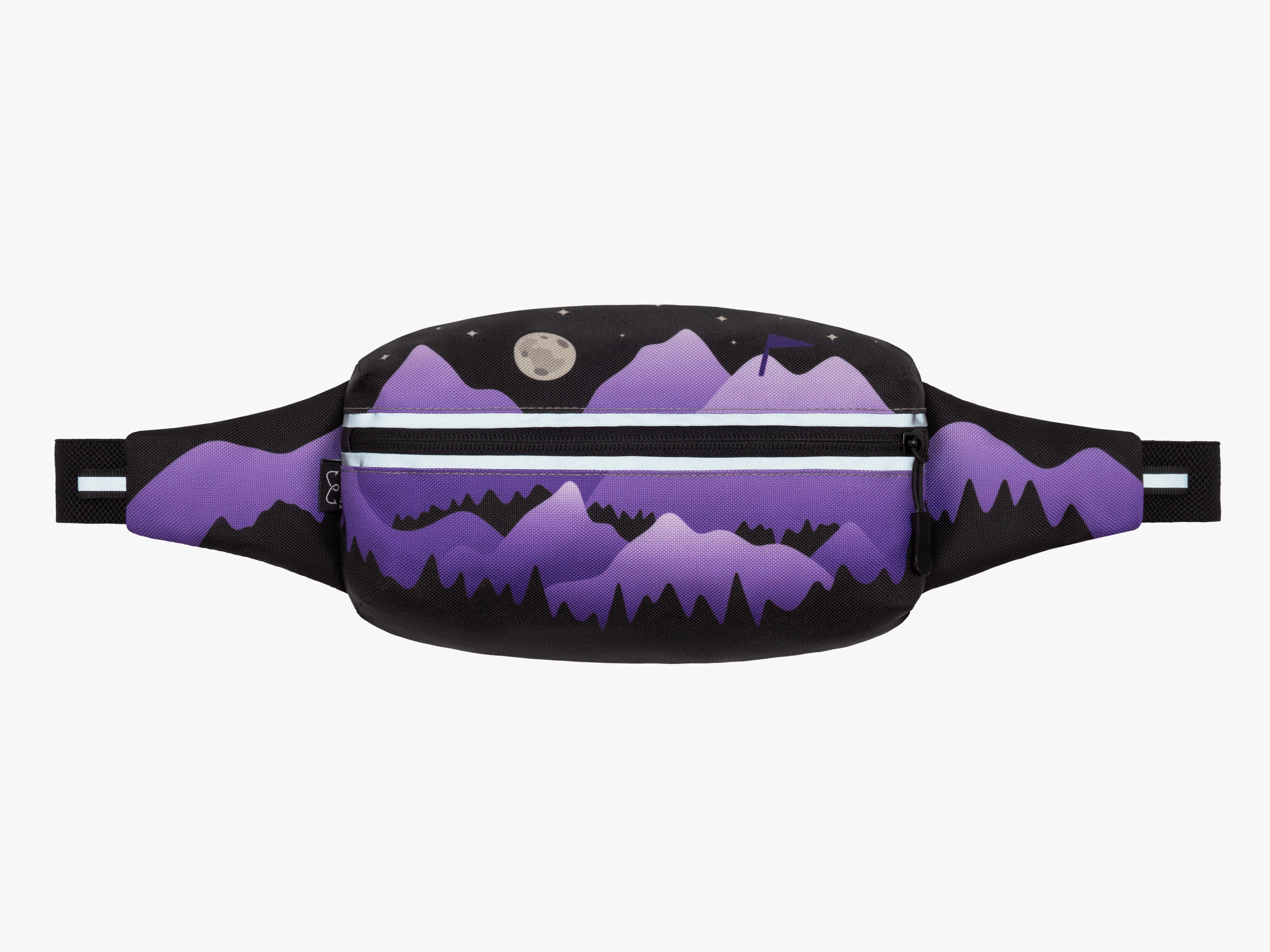 Поясная сумка для бега Enklepp Marathon Waist Bag night in mountains