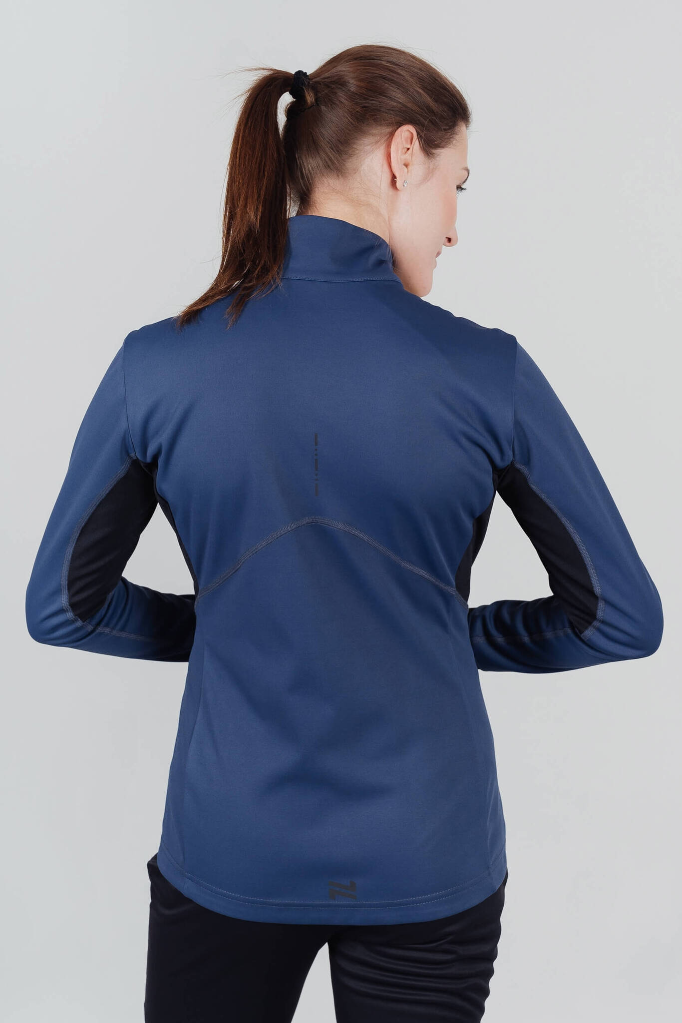 Женская куртка для лыж и бега Nordski Hybrid Pro blue-yellow - 2