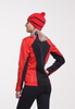 Nordski Premium Active разминочный лыжный костюм женский Black-Red - 3