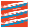 Nordski Stripe многофункциональный баф red-blue - 2