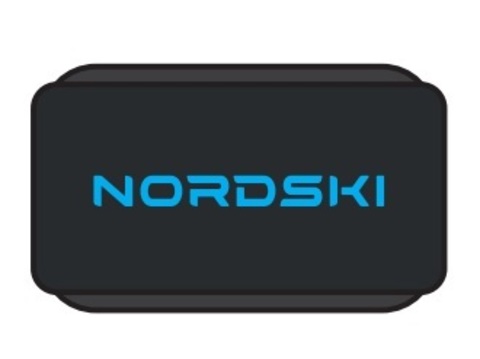 Nordski липучки для лыж black-blue