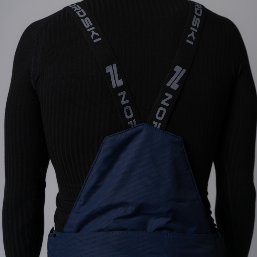 Nordski Mount зимний лыжный костюм мужской blue-red - 15