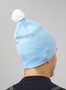 Лыжная шапка c шерстью Nordski Embroidery aqua - 9