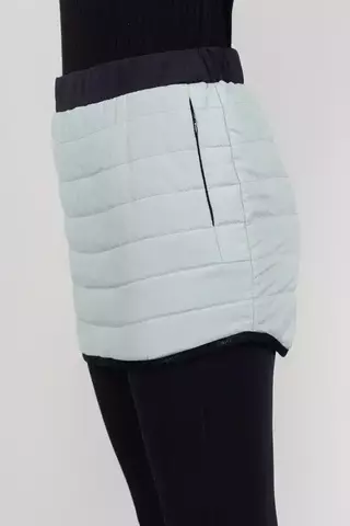 Женская утепленная тренировочная юбка Nordski Hybrid ice mint