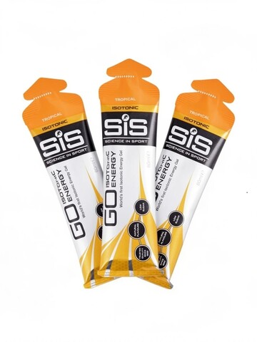 Набор углеводных гелей SIS Go Isotonic Gel тропические фрукты