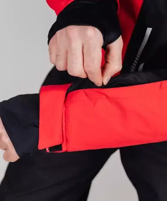 Nordski Extreme горнолыжная куртка мужская black-red - 7