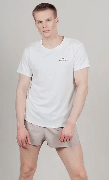Мужской спортивный комплект Nordski Run white-granite
