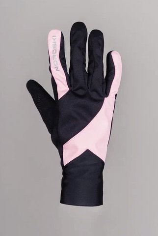 Гоночные профессиональные перчатки Nordski Pro black-candy pink