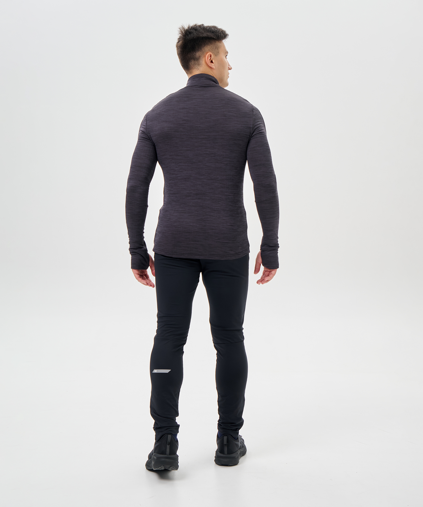 Мужской утепленный лонгслив Nordski Impulse black - 11