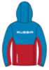 Nordski Montana Premium RUS утепленный лыжный костюм женский Blue-Red - 3