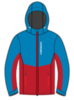 Nordski Montana Premium RUS утепленный лыжный костюм женский Blue-Red - 2