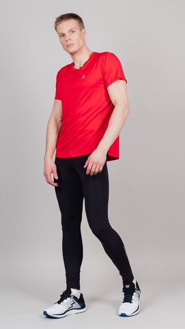 Мужской спортивный костюм Nordski Run red-black
