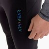 Мужские утепленные лосины Arswear Lite черные - 7