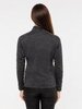 Женская термокофта на молнии Moax Sport Tech угольная - 3