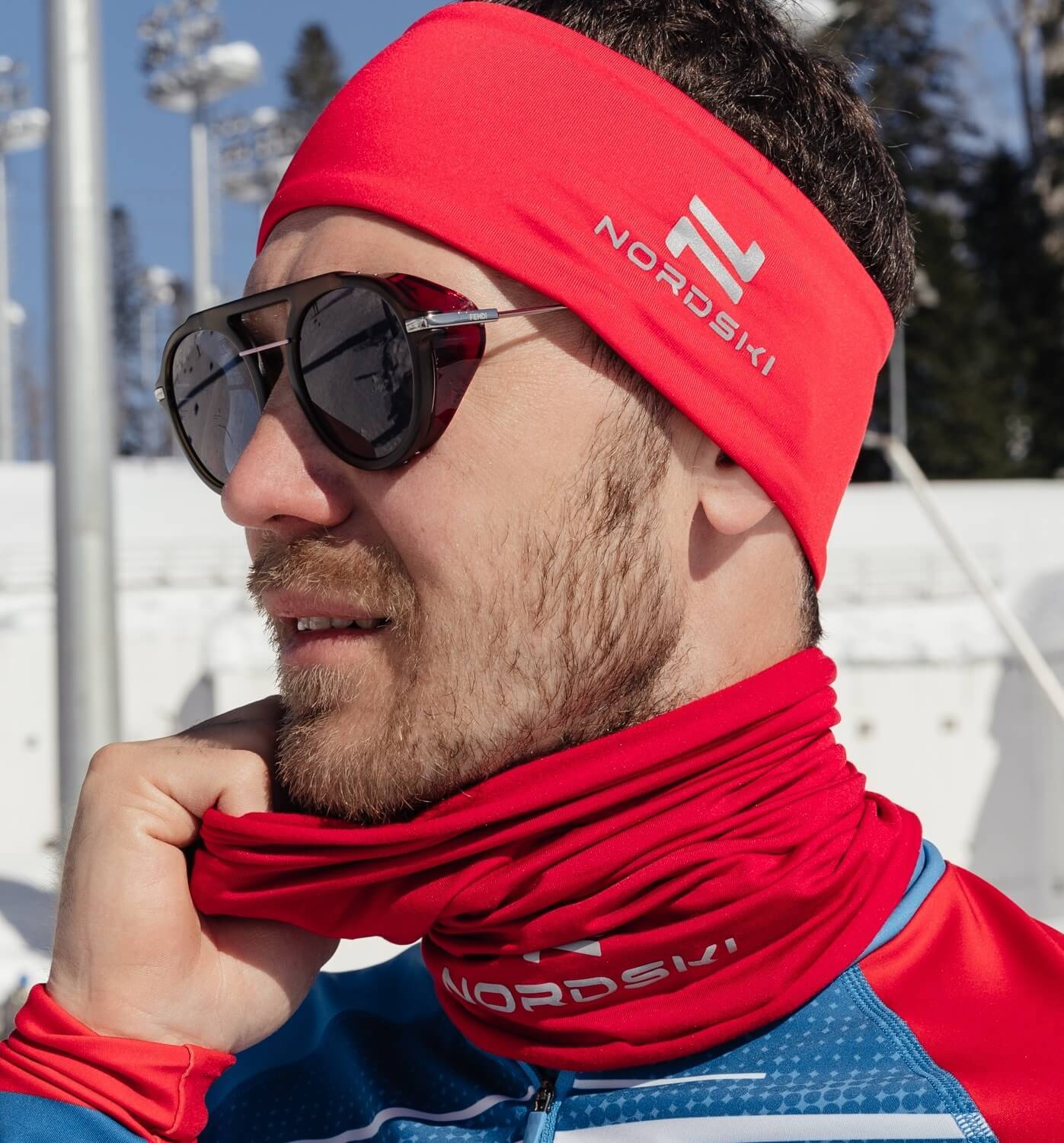 Nordski Active многофункциональный бафф red - 3