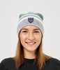 Лыжная шапка c шерстью Nordski Move ice mint-grey - 2