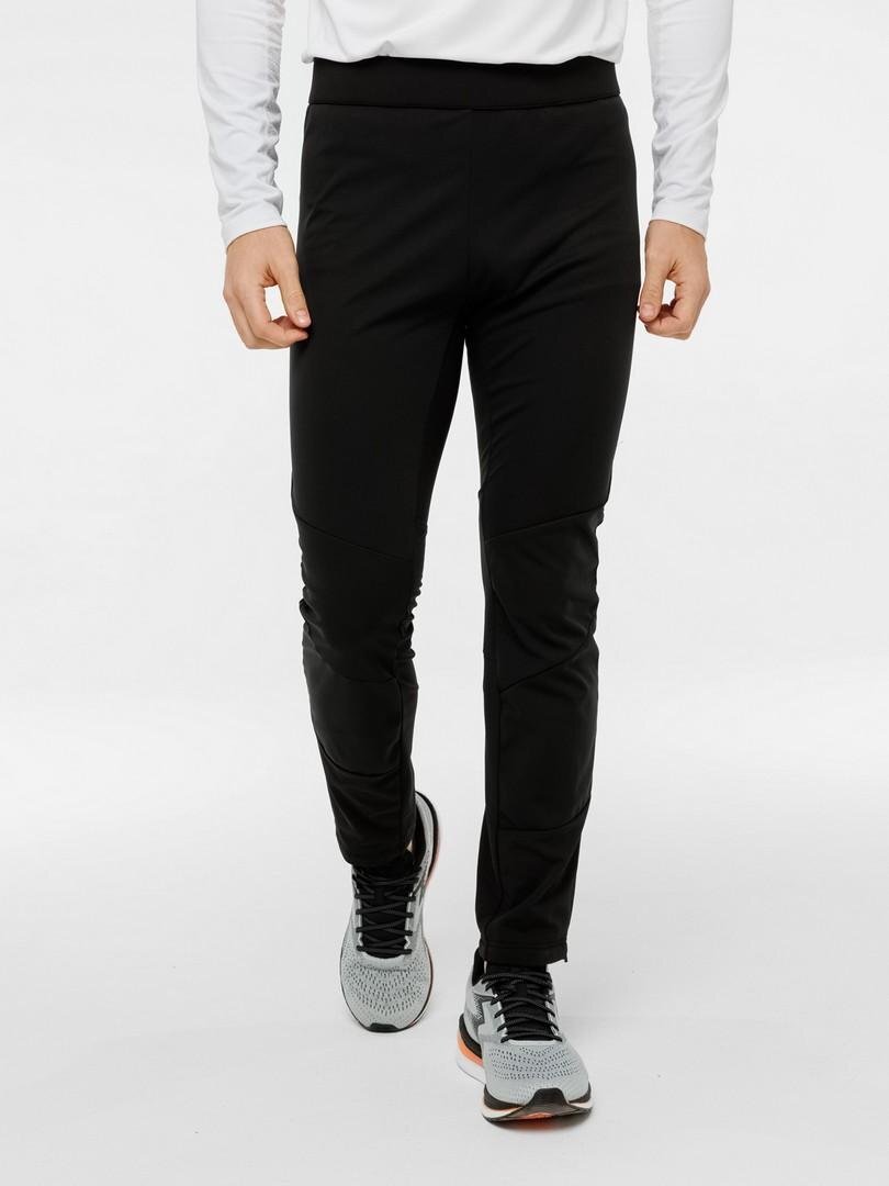 Мужские лыжные брюки Moax Tauri Softshell Zip черные