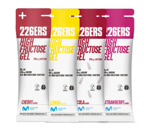 Набор высокоэнергетических гелей с фруктозой 226ERS High Fructose 80 г микс