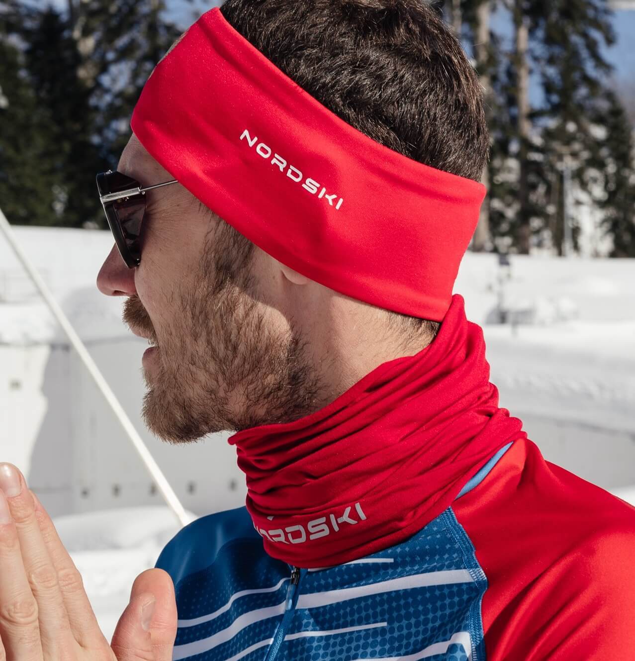 Nordski Active многофункциональный бафф red - 4