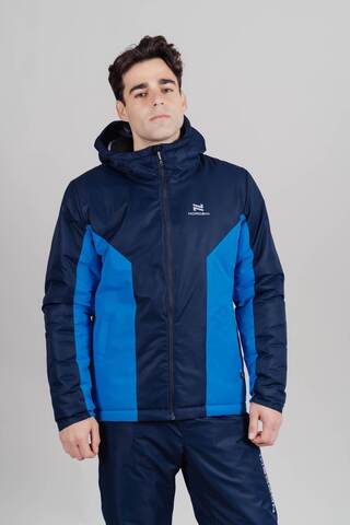 Теплая прогулочная куртка мужская Nordski Base iris-blue