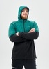 Мужская тренировочная куртка с капюшоном Nordski Pro Tour Hood alpine green-black - 6