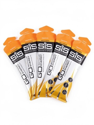 Набор углеводных гелей SIS Go Isotonic Gel тропические фрукты