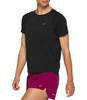 Asics Tokio Ss Top футболка для бега женская черная - 1