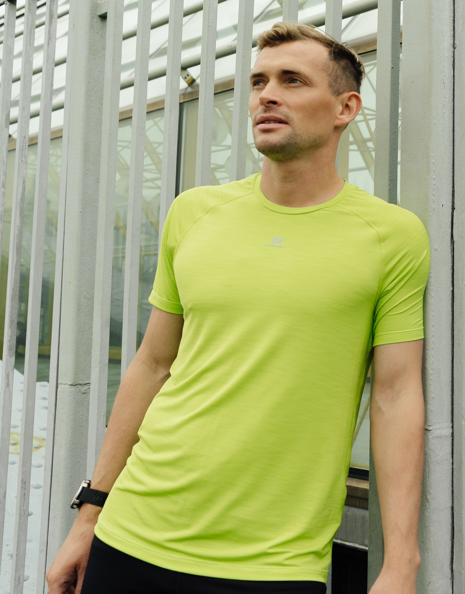 Мужской комплект для тренировок Nordski Pro lime green-black - 4