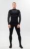 Мужской комплект термобелья Nordski Snake black-grey - 1