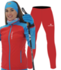 Nordski Premium Motion разминочный костюм женский red - 1