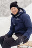 Nordski Pulse лыжная утепленная куртка мужская темно-синяя - 1