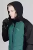 Мужская тренировочная куртка с капюшоном Nordski Hybrid Hood black-alpine green - 9
