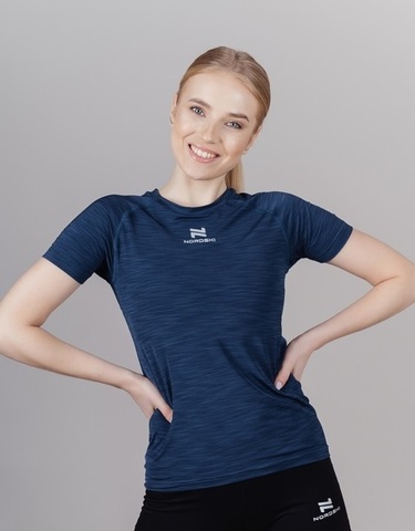Nordski Pro футболка тренировочная женская blue