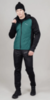 Мужская тренировочная куртка с капюшоном Nordski Hybrid Hood black-alpine green - 13