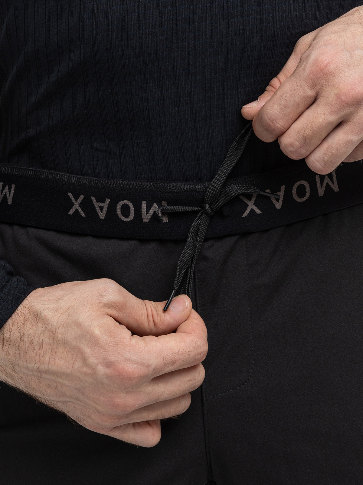Мужской тренировочный костюм с ветрозащитой Moax Dickson Wind черный - 18