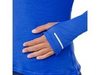 Asics Lite Show Long Sleeve рубашка беговая женская синяя - 3