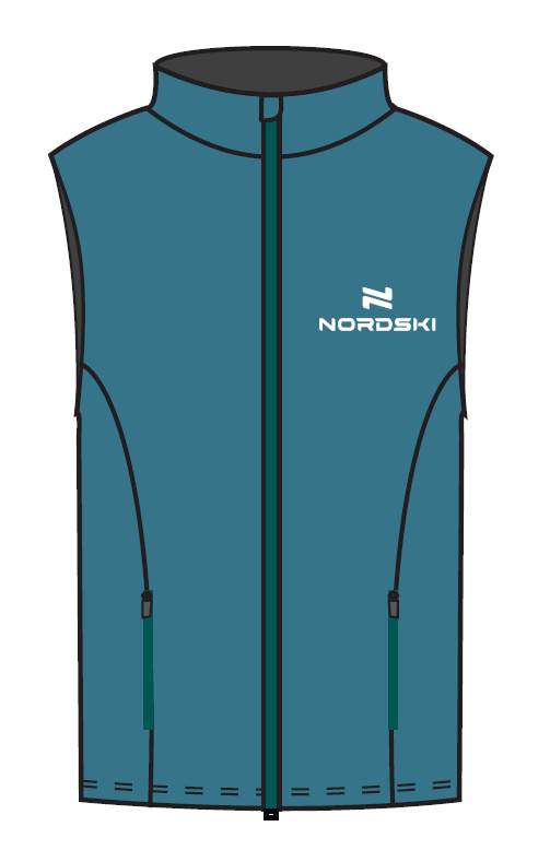 Nordski Motion утепленный жилет мужской - 5