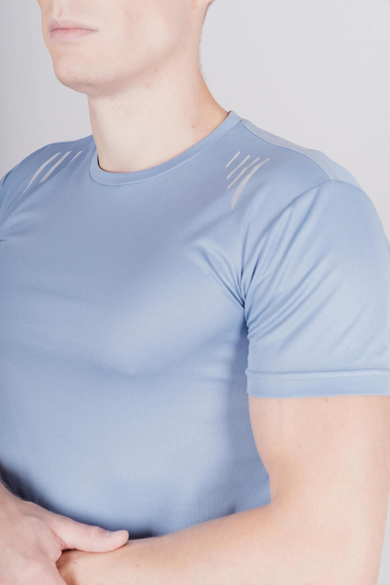 Мужская спортивная футболка Nordski Run pearl blue - 5