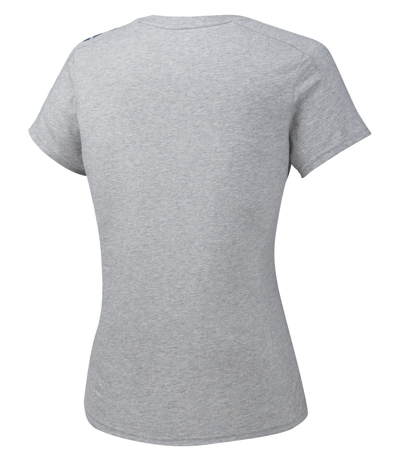 Mizuno Heritage 06 Tee футболка для бега женская светло-серая (Распродажа) - 2