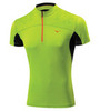 Беговая футболка Mizuno DryLite Hex Tee мужская lime - 2