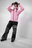Cool Zone LILO сноубордический комбинезон женский светло-розовый-черный - 9
