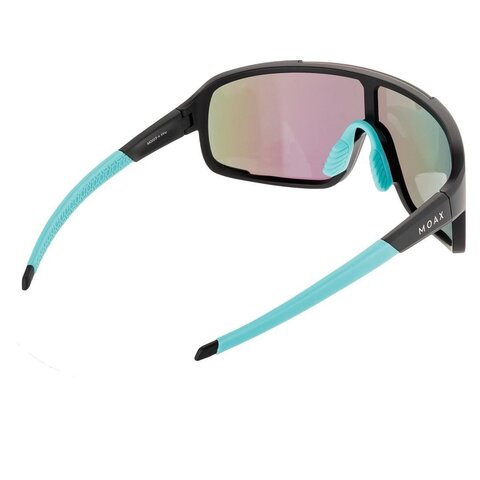 Мультиспортивные очки Moax Viru черный-бирюзовый